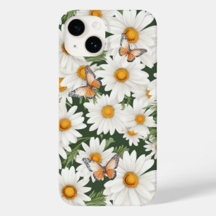 Coque Pour iPhone 14 Aquarelle et papillons monarques