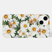 Coques Case-Mate iPhone Aquarelle et papillons monarques (Verso (horizontal))