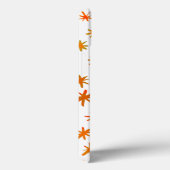 Coques Case-Mate iPhone Aquarelle étoiles - orange (Verso / Droite)