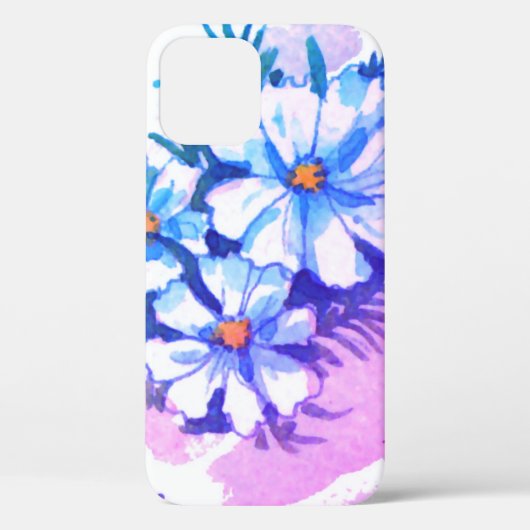 Coques Case-Mate iPhone Aquarelle étonnante florale (Verso)