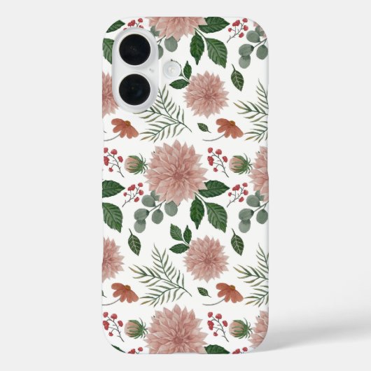 Coques Case-Mate iPhone Aquarelle Eucalyptus Feuilles Florales (Verso)