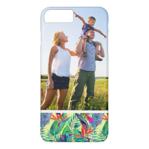 Coque iPhone 8 Plus/7 Plus Aquarelle faite sur commande Humminbirds de photo
