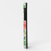 Coques Case-Mate iPhone aquarelle ferme jardin rose (Dos/Gauche)
