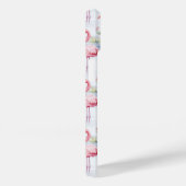 Coques Case-Mate iPhone Aquarelle Flamingo Patte (Verso / Droite)