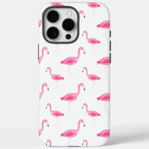 Coques iPhone 16 Pro Max Aquarelle Flamingo Patte