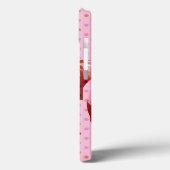Coques Case-Mate iPhone Aquarelle Flamingo Patte (Verso / Gauche)