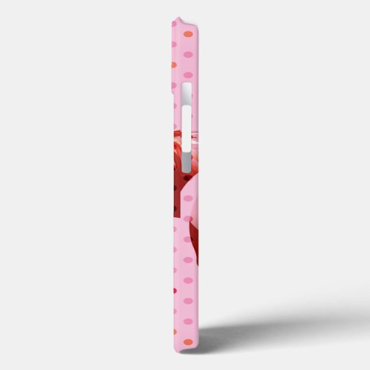 Coques Case-Mate iPhone Aquarelle Flamingo Patte (Verso / Gauche)