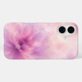 Coques Case-Mate iPhone Aquarelle Fleur de Lavande Rose Abstrait (Verso (horizontal))