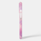 Coques Case-Mate iPhone Aquarelle Fleur de Lavande Rose Abstrait (Verso / Gauche)