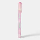 Coques Case-Mate iPhone Aquarelle Fleur de Lavande Rose Abstrait (Verso / Droite)