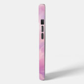 Coques Case-Mate iPhone Aquarelle Fleur de Lavande Rose Abstrait (Verso / Gauche)
