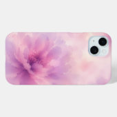 Coques Case-Mate iPhone Aquarelle Fleur de Lavande Rose Abstrait (Verso (horizontal))