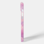 Coques Case-Mate iPhone Aquarelle Fleur de Lavande Rose Abstrait (Verso / Gauche)