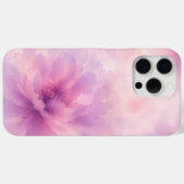 Coques Case-Mate iPhone Aquarelle Fleur de Lavande Rose Abstrait (Verso (horizontal))