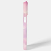 Coques Case-Mate iPhone Aquarelle Fleur de Lavande Rose Abstrait (Verso / Droite)