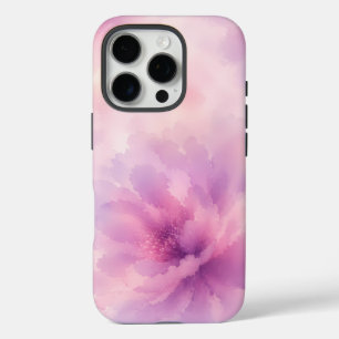 Coques iPhone 16 Pro Aquarelle Fleur de Lavande Rose Abstrait