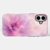 Coques Case-Mate iPhone Aquarelle Fleur de Lavande Rose Abstrait (Verso (horizontal))