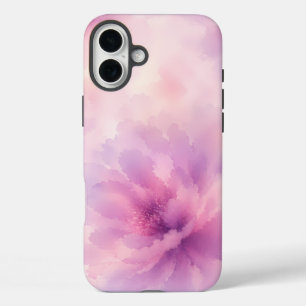 Coques iPhone 16 Plus Aquarelle Fleur de Lavande Rose Abstrait