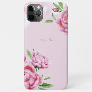 Case-Mate iPhone Case Aquarelle Fleur de Pivoine Rose