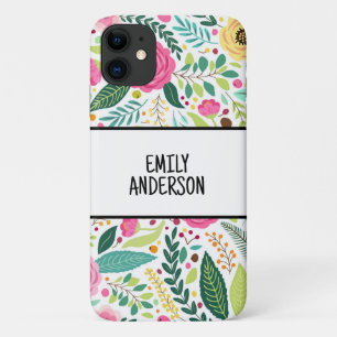 Case-Mate iPhone Case aquarelle, fleur, printemps, fleur sauvage, art na