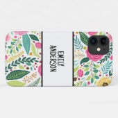 Coques Case-Mate iPhone aquarelle, fleur, printemps, fleur sauvage, art na (Dos (Horizontal))