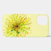 Coques Case-Mate iPhone Aquarelle fleur sauvage jaune (Verso (horizontal))