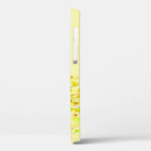 Coques Case-Mate iPhone Aquarelle fleur sauvage jaune (Verso / Gauche)