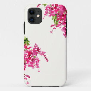 Case-Mate iPhone Case Aquarelle fleurie de bougainvilliers roses