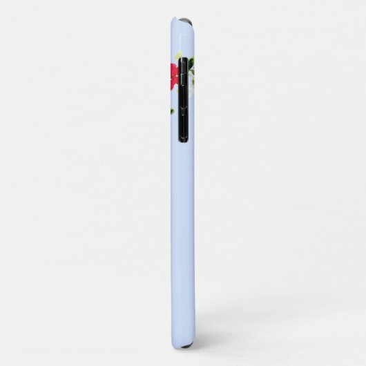 Coques Case-Mate iPhone Aquarelle fleurie fleur sauvage (Dos/Gauche)