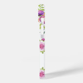 Coques Case-Mate iPhone Aquarelle fleurie rose violet élégant (Verso / Gauche)