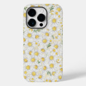 Coques Case-Mate iPhone aquarelle fleurs blanches motif (Verso)