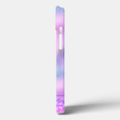 Coques Case-Mate iPhone Aquarelle Fleurs Éléphant Holographique (Verso / Gauche)