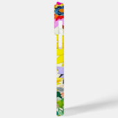 Coques Case-Mate iPhone Aquarelle Fleurs Monogrammes (Verso / Gauche)