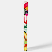 Coques Case-Mate iPhone Aquarelle Fleurs Monogrammes (Verso / Droite)