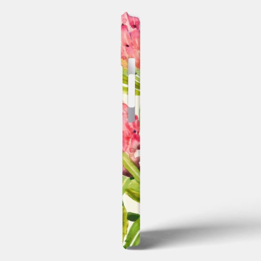 Coques Case-Mate iPhone Aquarelle Fleurs tropicales (Verso / Gauche)