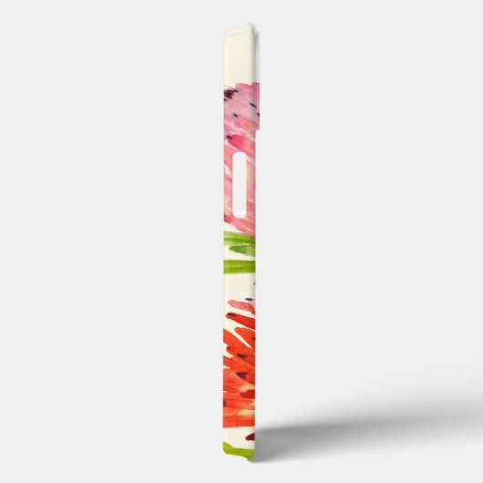 Coques Case-Mate iPhone Aquarelle Fleurs tropicales (Verso / Droite)