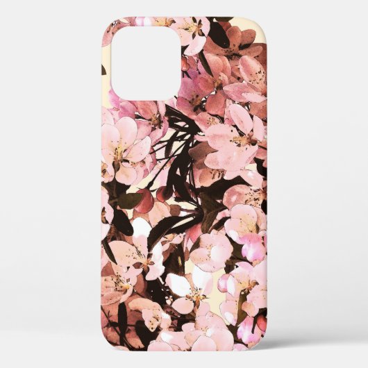 Coques Case-Mate iPhone Aquarelle Floral Design (Verso)