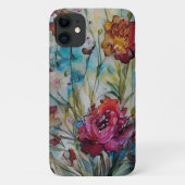 Coques Case-Mate iPhone Aquarelle Florale (Dos)