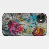 Coques Case-Mate iPhone Aquarelle Florale (Dos (Horizontal))