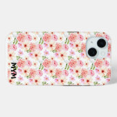 Coques Case-Mate iPhone Aquarelle Florale (Verso (horizontal))