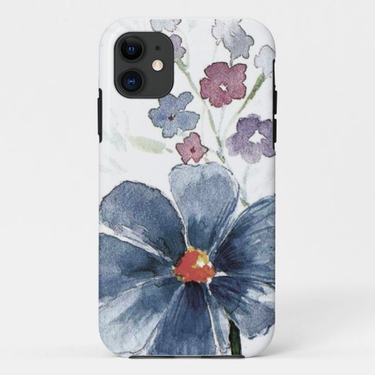 Coques Case-Mate iPhone aquarelle florale (Dos)