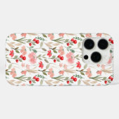 Coques Case-Mate iPhone Aquarelle Florale (Verso (horizontal))