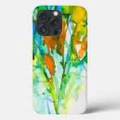 Coques Case-Mate iPhone aquarelle florale Abstraite (Verso)