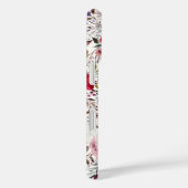 Coques Case-Mate iPhone Aquarelle Florale Be Psalm Monogramme (Verso / Droite)