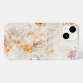 Coques Case-Mate iPhone Aquarelle Florale Élégante (Verso (horizontal))