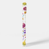 Coques Case-Mate iPhone Aquarelle florale monogramme (Verso / Droite)