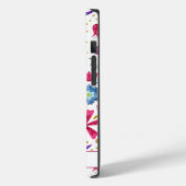 Coques Case-Mate iPhone Aquarelle florale personnalisée (Verso / Gauche)