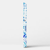 Coques Case-Mate iPhone Aquarelle florale Plantes texture transparente (Verso / Gauche)