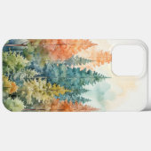 Coques Case-Mate iPhone Aquarelle Forêt Aménagement No. 78 (Verso (horizontal))
