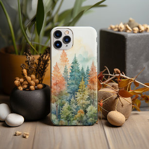 Case-Mate iPhone Case Aquarelle Forêt Aménagement No. 78